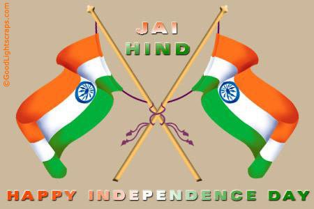 Indian independence day scraps graphics for orkut
