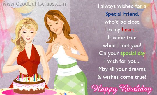 Happy Birthday Scraps, Graphics, Comments for friends in Orkut, Myspace, Friendster