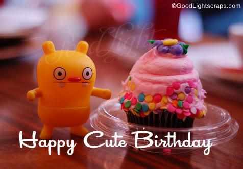 Cute Happy Birthday Scraps, Graphics for Orkut, Myspace