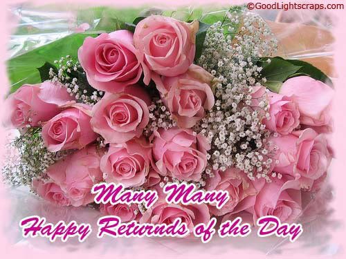 Romantic Happy Birthday Scraps, Cards for Orkut, Myspace