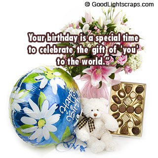 Orkut Myspace Happy Birthday graphics and comments