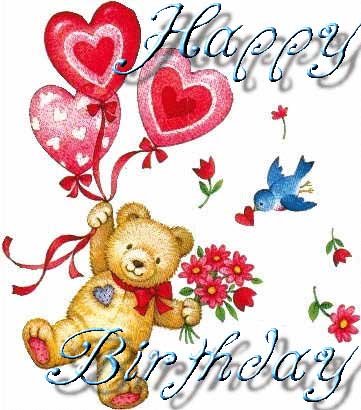 Orkut Myspace Happy Birthday graphics and comments