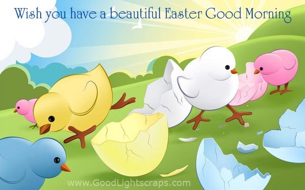 Good Morning Happy Easter