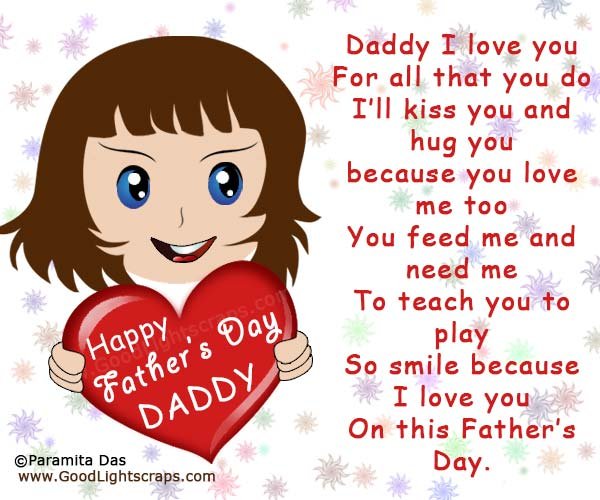 Fathers Day scraps and greetings card for Orkut, Hi5, Facebook