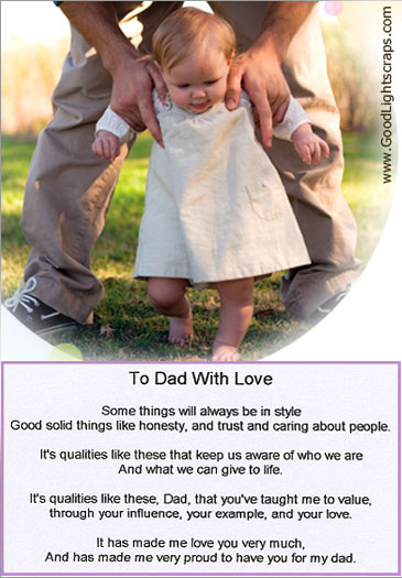 Fathers Day scraps, cards, & wishes for Orkut