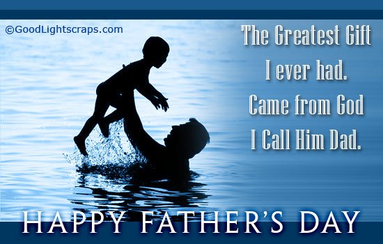 Fathers Day scraps and greetings card for Orkut, Hi5, Facebook