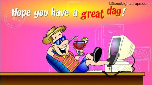 Good day scraps, graphics and comments for myspace, orkut, friendster