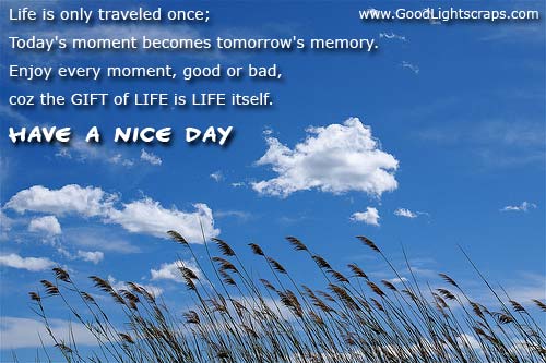 Good day scraps, graphics and comments for myspace, orkut, friendster