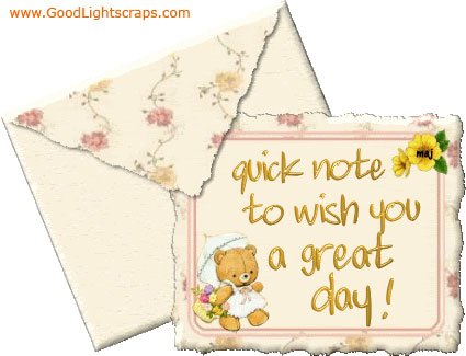 good day scraps, glitter graphics and nice day comments