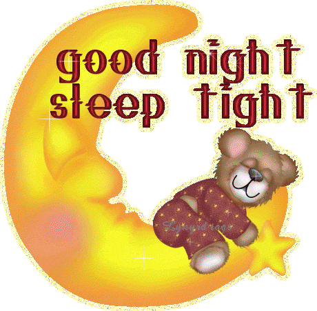 good night Scraps, graphics and Comments