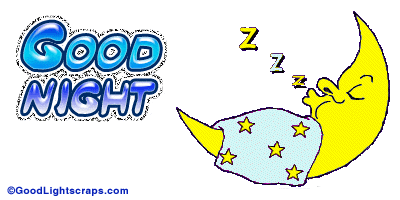 good night Scraps, graphics and Comments