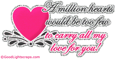 Love Glitter, Scraps, Graphics and comments