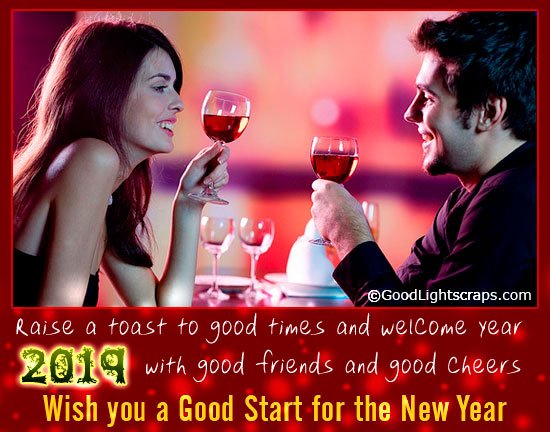 New year greeting cards