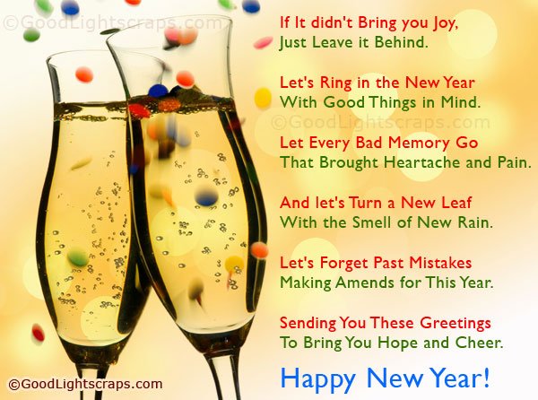 quotes on the new year. new year scraps, comments, cards, images for Orkut, Myspace, Facebook,