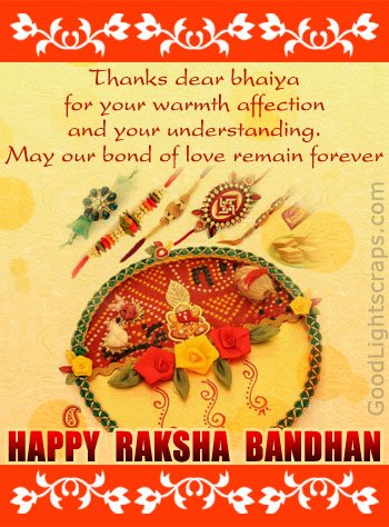 Rakhi orkut scraps, greetings, cards & comments for Myspace, Facebook