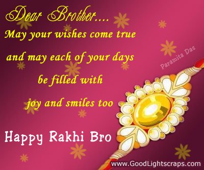 Rakhi scraps, greetings, wishes