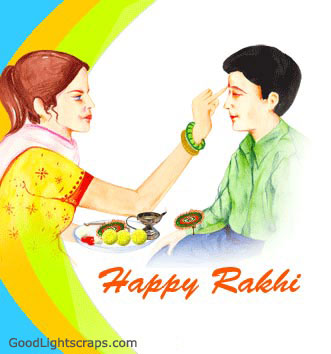 Rakhi greetings, wishes and comments for Orkut Myspace