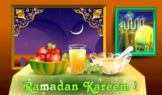 Ramadan Kareem orkut scraps, e-cards, glitter graphics, Myspace comments