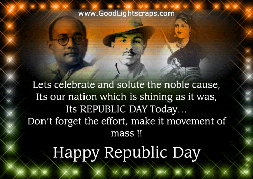 Charts On Republic Day. Happy Republic Day