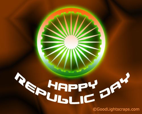 Republic Day the 26th January scraps, greetings, wishes for orkut
