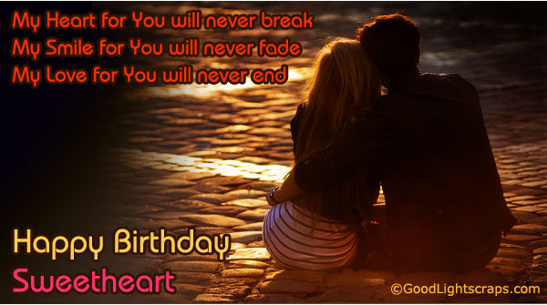 Romantic Happy Birthday Scraps, quotes for Orkut, Myspace, hi5