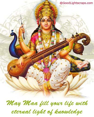 saraswati puja orkut scraps, images for Orkut, Facebook