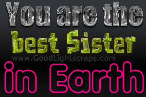 Sisters Quotes, Scraps, Images for Orkut, Myspace, hi5
