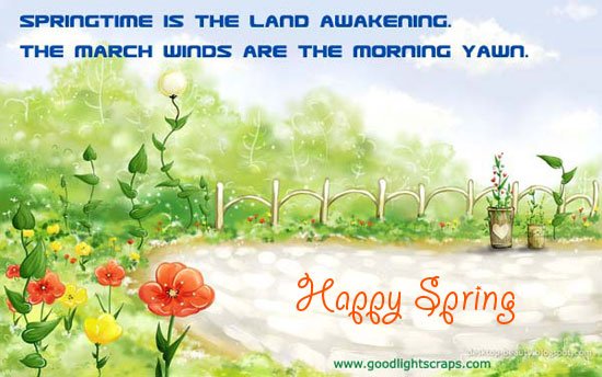 spring animated orkut scraps, spring images, greetings