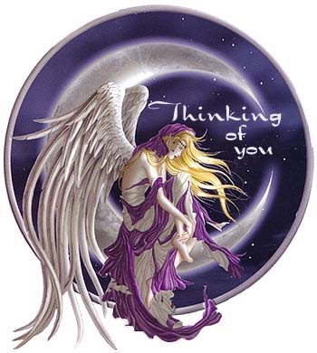Thinking of You Glitter Graphics, Scraps and Comments