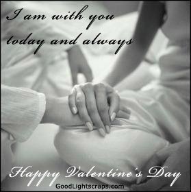 Valentines Day greetings, scraps