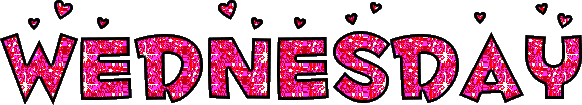Happy Wednesday Comments, Wednesday Scraps, Glitter images for Orkut