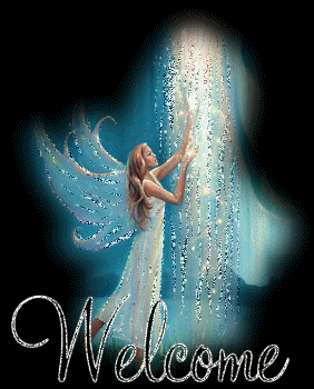 Welcome Glitter Graphics
