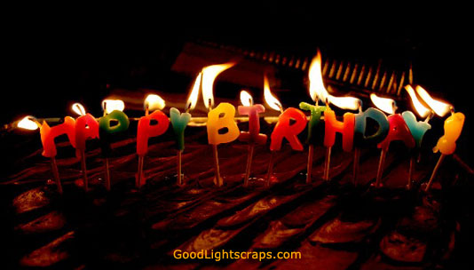 Birthday Cake and Candles pics, scraps, graphics for Orkut, Myspace