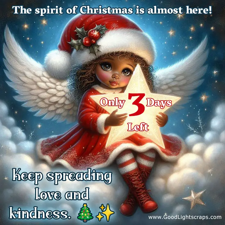 christmas countdown, 3 days till christmas