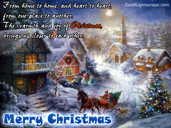 Animated Christmas Graphic, Greetings Cards to Wish Ur Friends