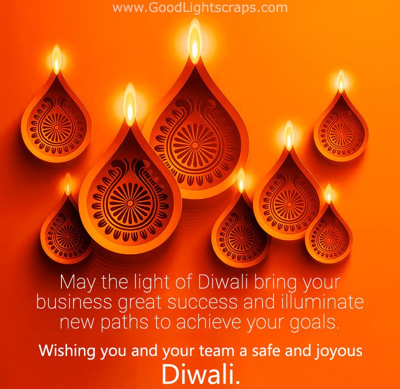 Diwali greetings for corporate clients