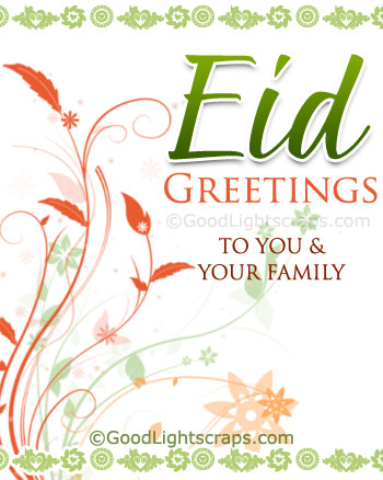 Eid Mubarak cards, scraps, images, wishes