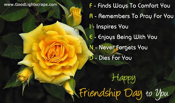 Friendship day cards, images & greetings for Orkut, Myspace, Facebook