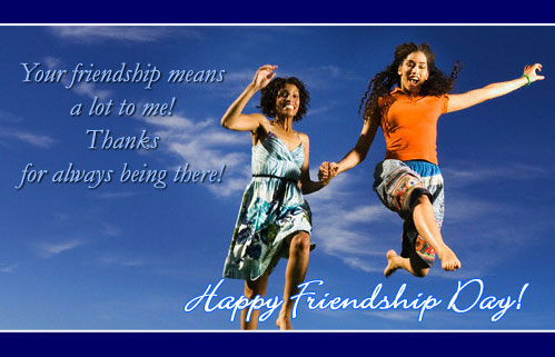 Friendship day cards, images & greetings for Orkut, Myspace, Facebook