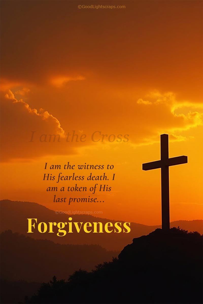 A good friday quotes on Forgiveness with an image of beautiful sun rise scene