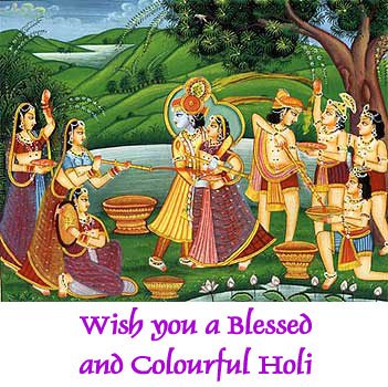 holi scraps, images, picture wishes, holi greetings