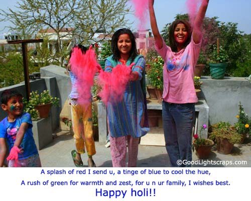 holi scraps, images, picture wishes, holi greetings