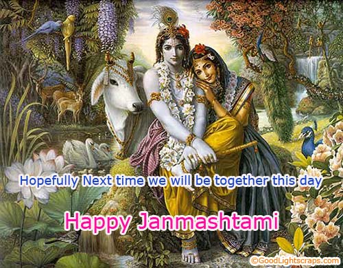 Krishna Janmashtami Images with messages