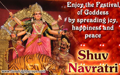 Navratri greetings, glitter, orkut scraps, images