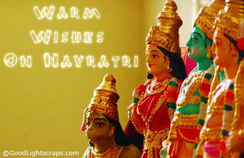 Navratri greetings, glitter, orkut scraps, images