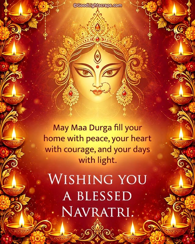 Sharadiya Navratri wishes in English