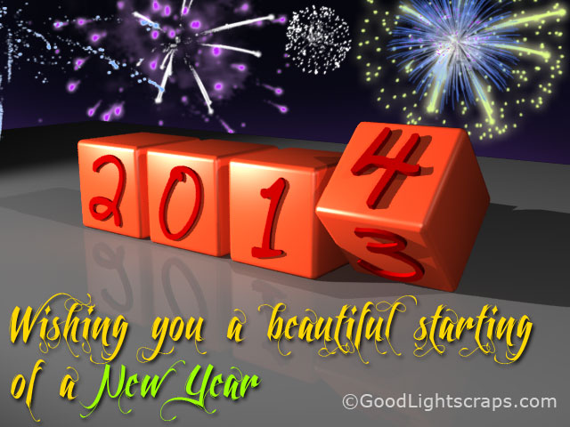 new year scraps, comments, cards, images for Orkut, Facebook