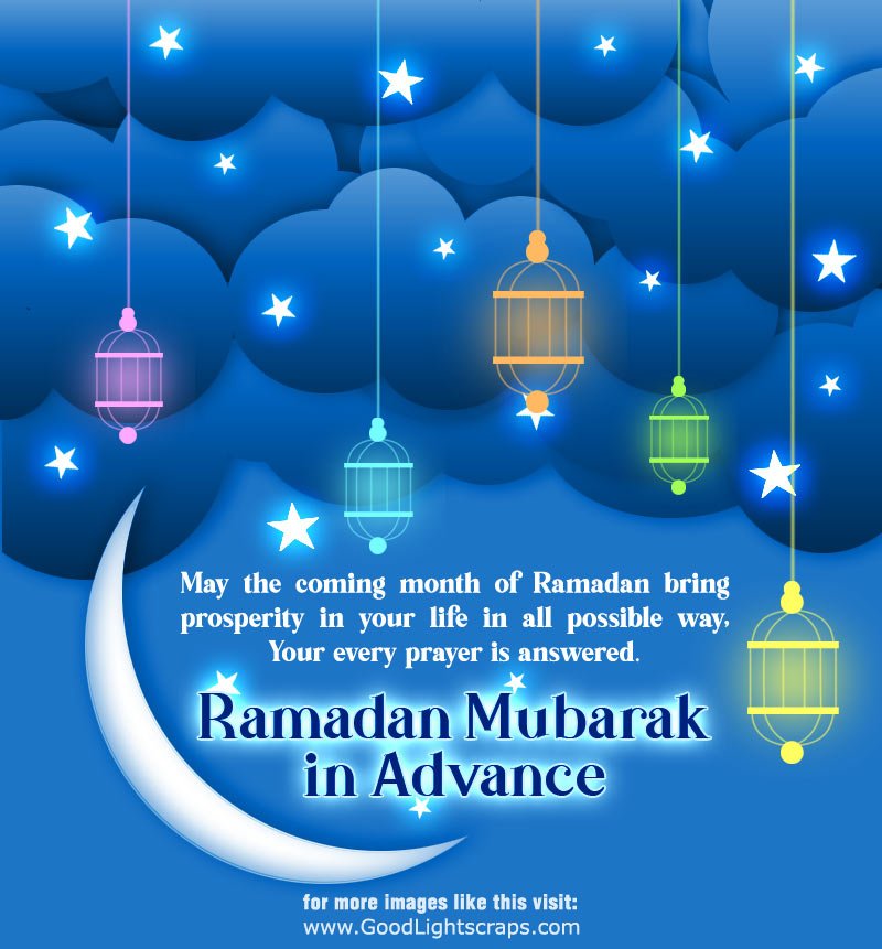 Advance Ramadan Greetings Images with quotes and wishes