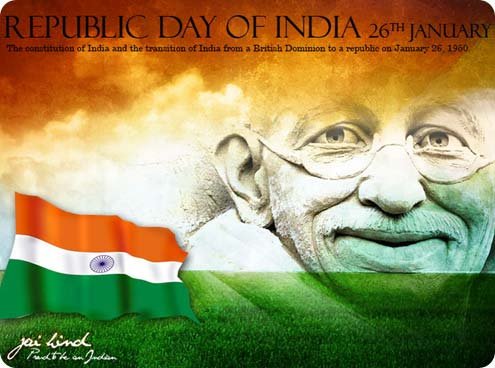 26th January scraps, Republic Day greetings, wishes for orkut