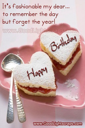 Romantic Birthday Scraps, Greetings & Ecards